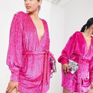 ASOS sequined dress